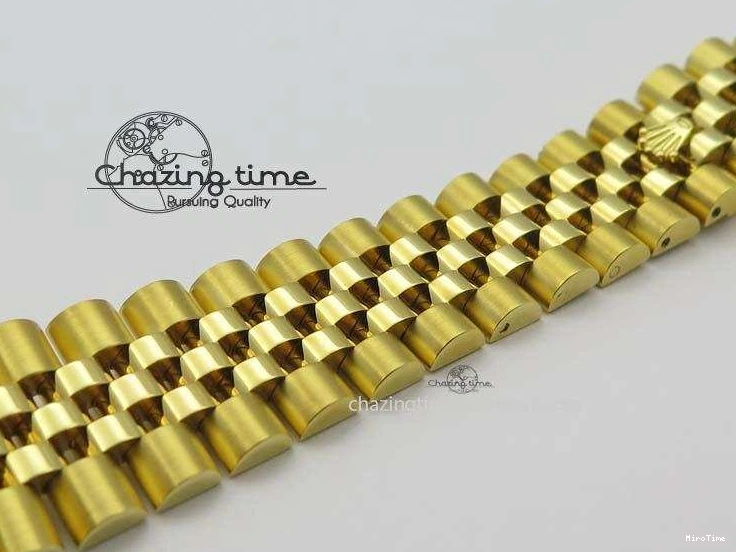 MiroTime 0106 DateJust 36mm Wrapped YG BP-Maker Best Edition White MOP Dial On Wrapped YG Bracelet ETA Bright 3835